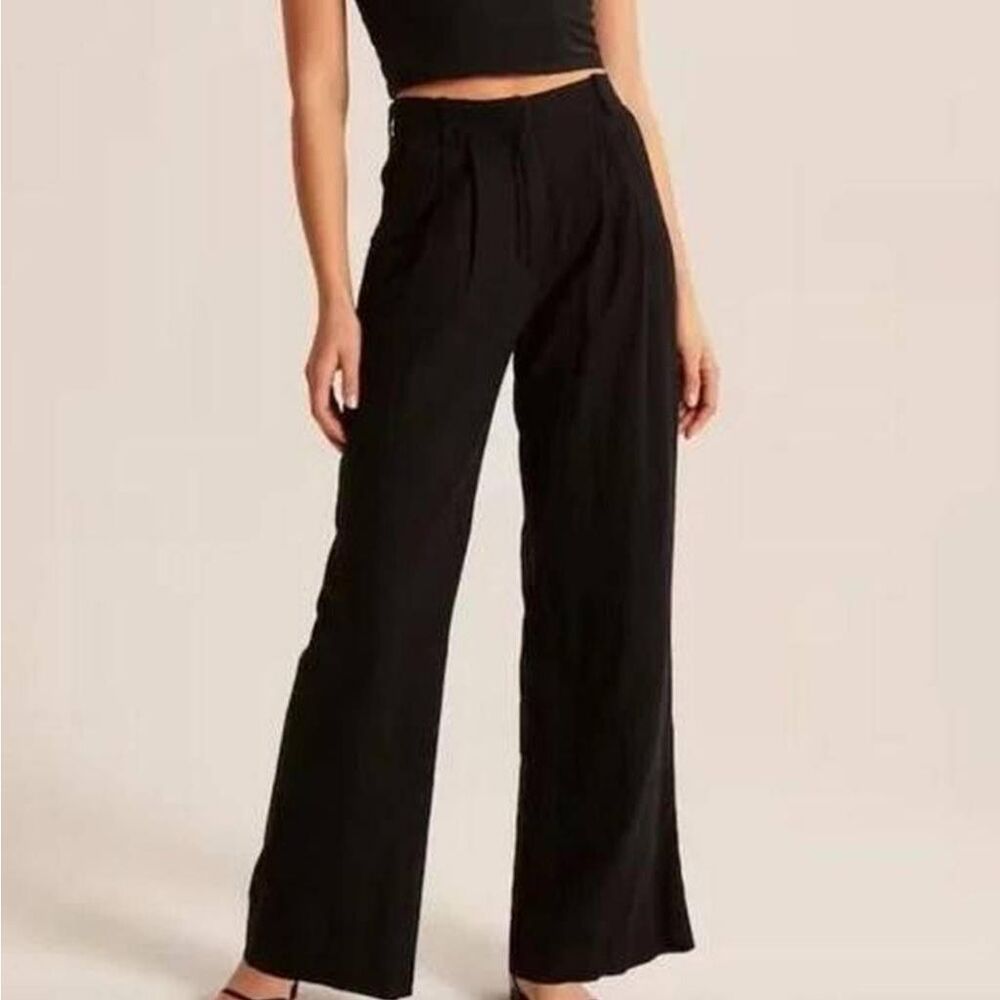 Abercrombie & Fitch Classic Black Trousers